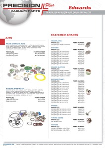 Shim Kit - Edwards EH1200 / EH2600 / EH4200