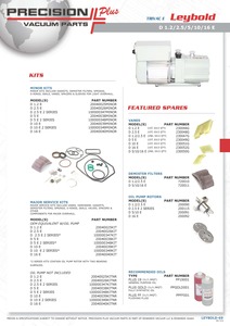 Major Repair Kit with XL Vanes - Alcatel/Adixen 2010 C1