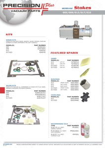 Major Repair Kit, Stokes, Microvane, 013, Part# 4240771KIT